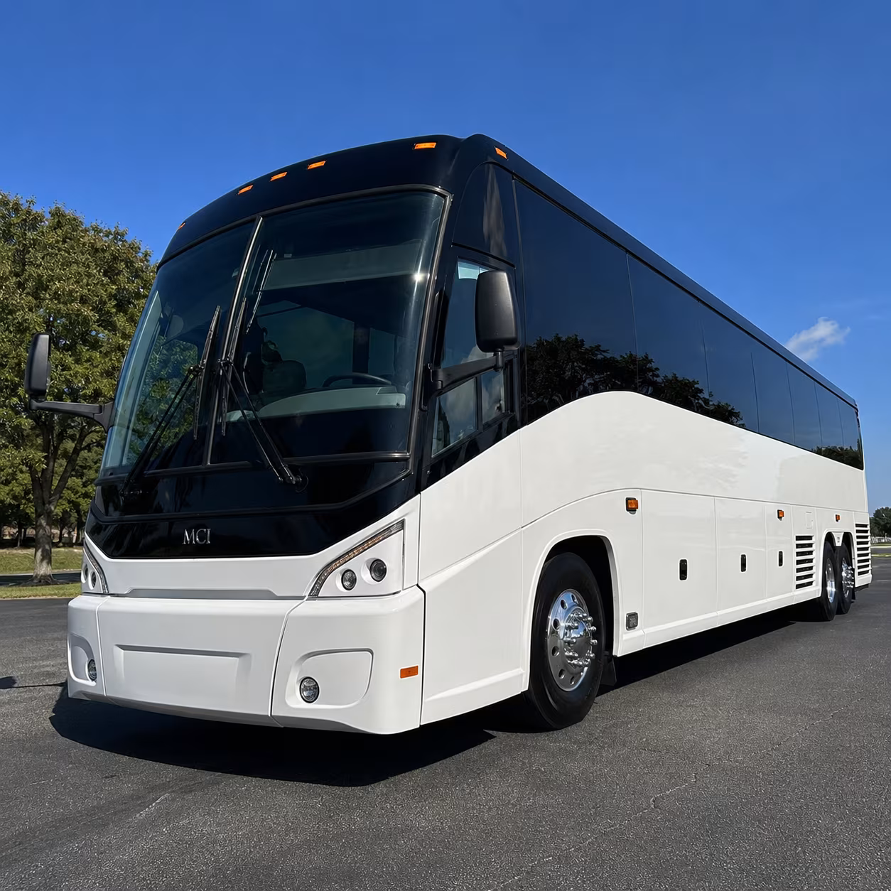 arlington charter bus rental