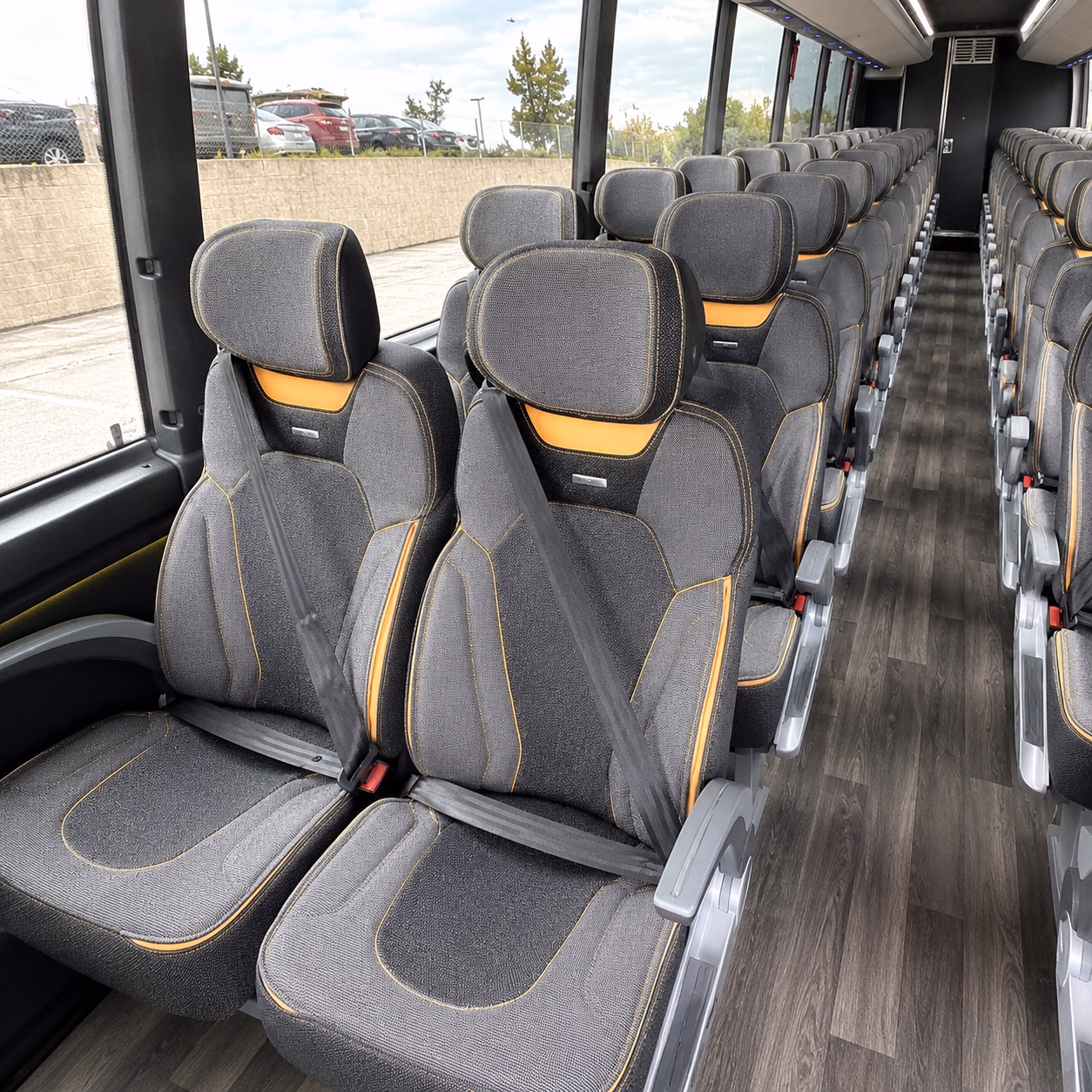 flower mound charter bus