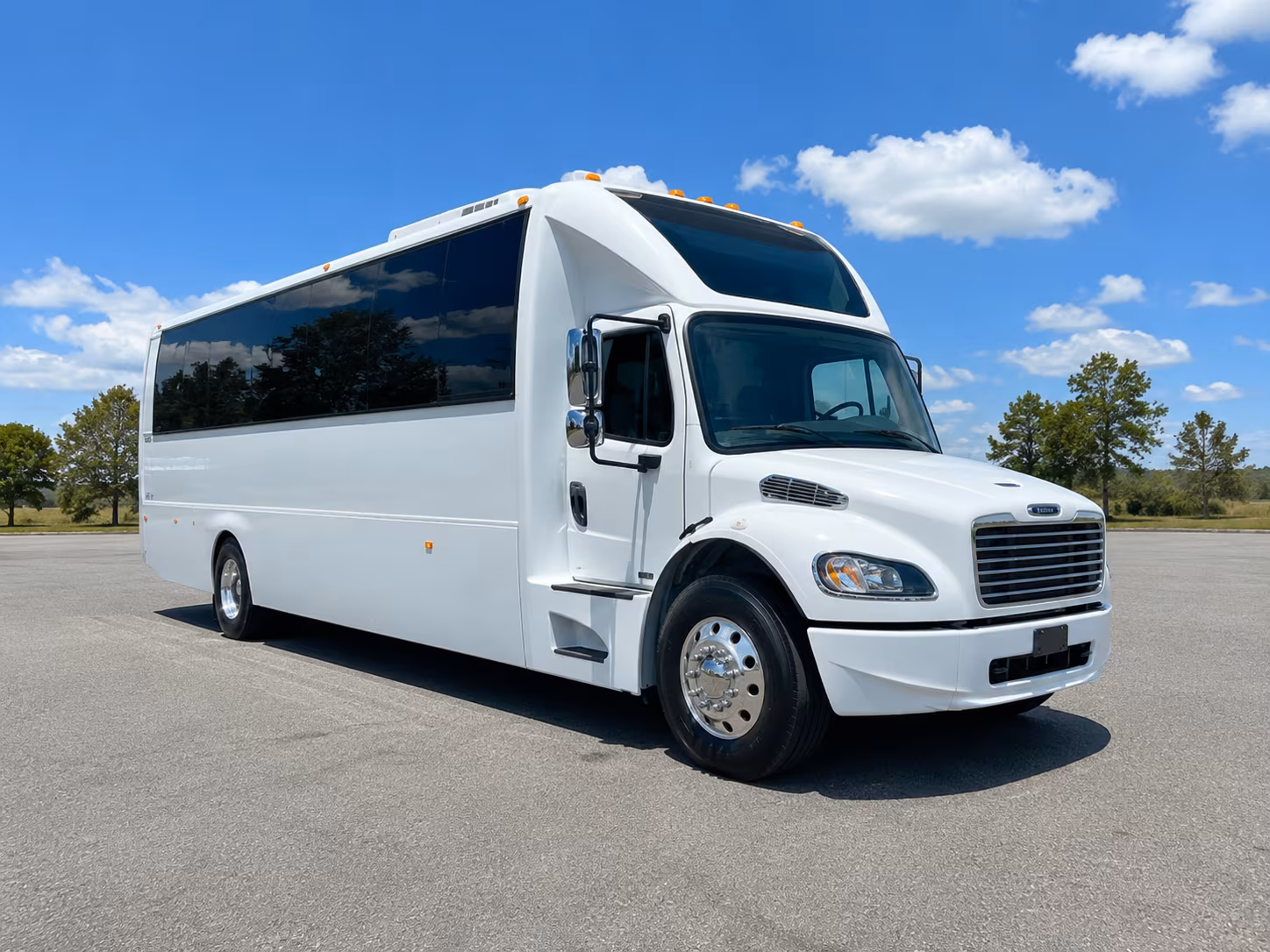 plano corporate event party bus rental