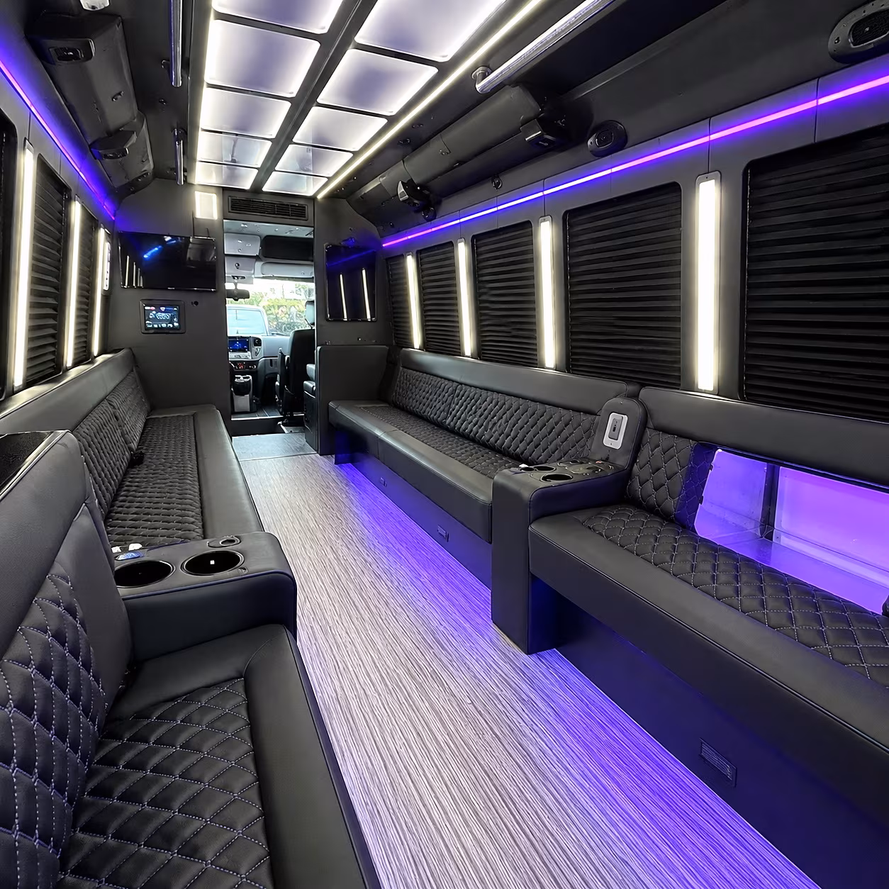 plano prom party bus rental