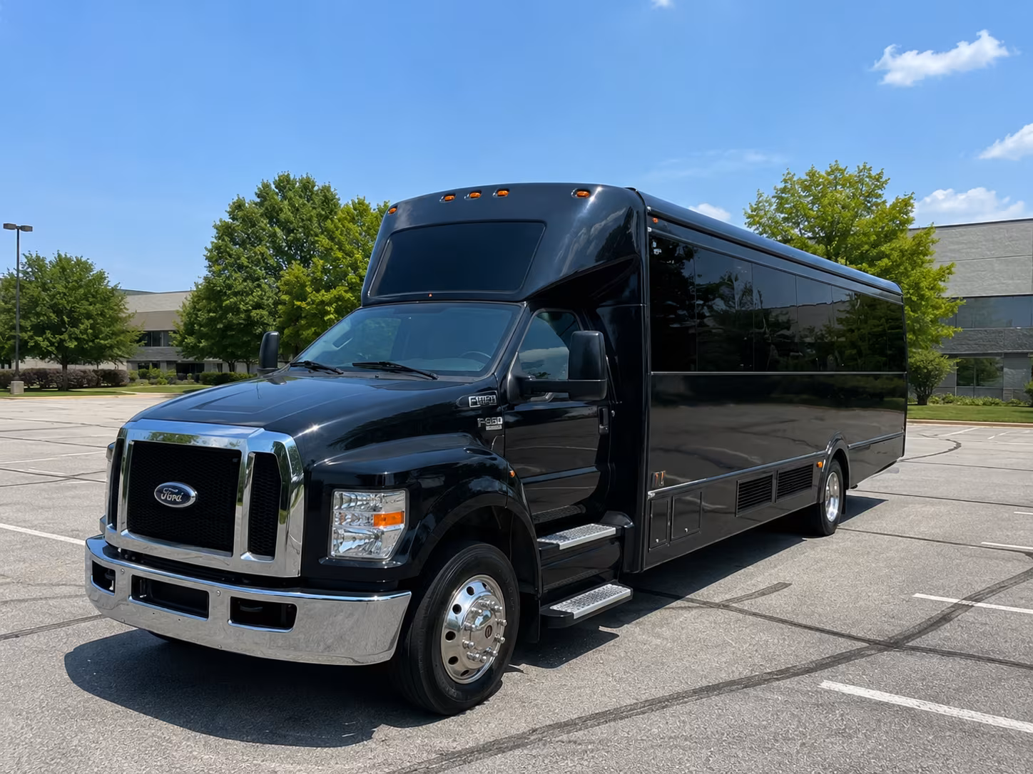 plano quinceanera sweet 16 party bus rental