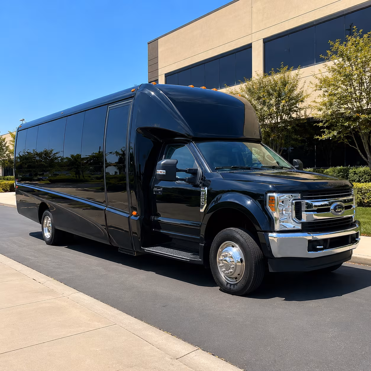 plano religious group transportation onboard seating
