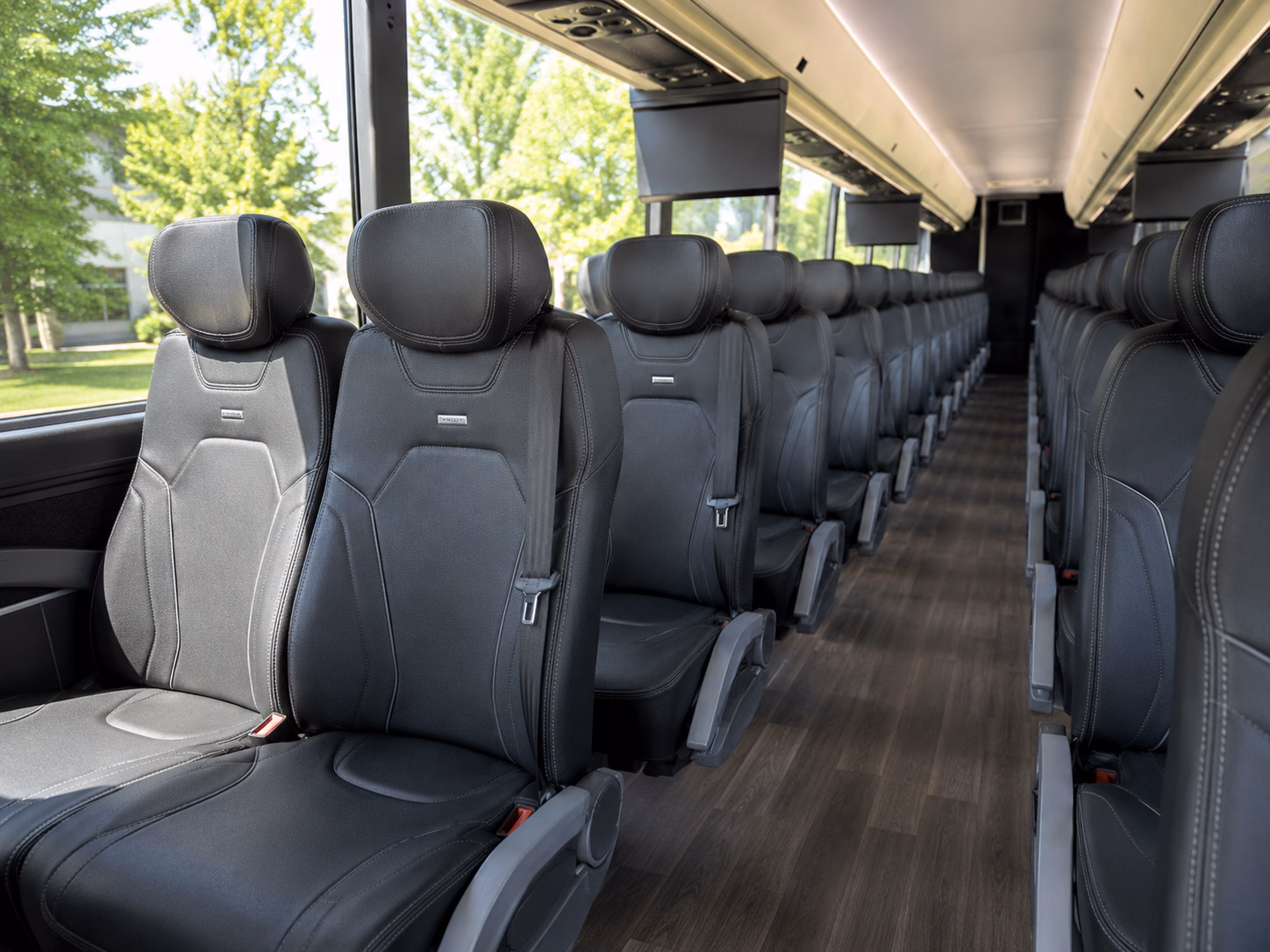 plano school event transportation onboard seating