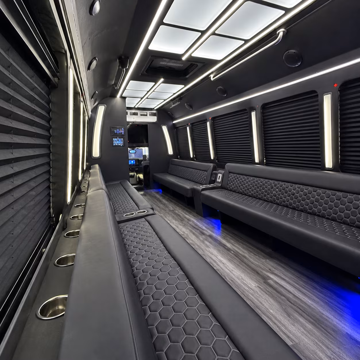 plano wedding party bus rental