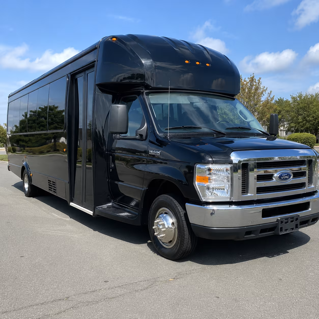 toyota stadium legacy hall party bus rental